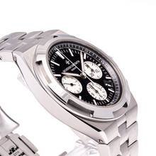 Thumbnail von Vacheron Constantin Overseas Chronograph 42 Black – 5500V/110A-B481 – like NEW – 01/2020 Full Set
