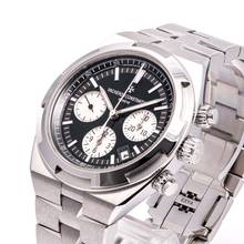 Thumbnail von Vacheron Constantin Overseas Chronograph 42 Black – 5500V/110A-B481 – like NEW – 01/2020 Full Set