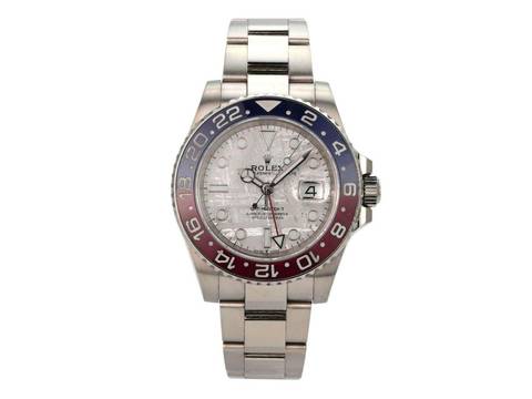 Rolex GMT-Master II Weißgold 126719BLRO Meteorit