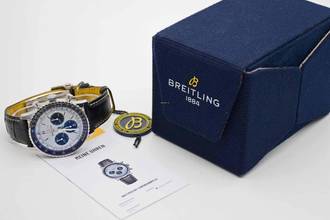 Thumbnail von Breitling Navitimer 1 B01 Chronograph 43 Ice Blue AB0138 mit Breitling Garantie bis 2031