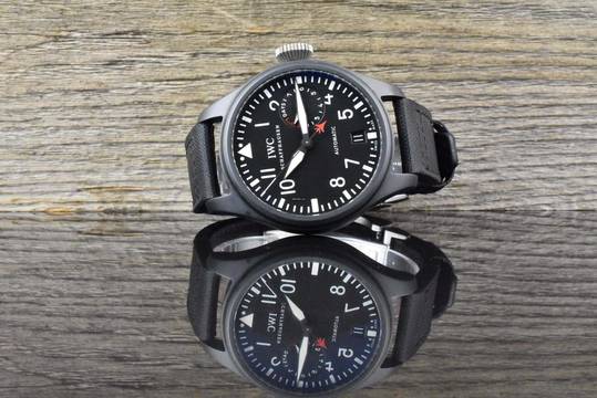 IWC Große Fliegeruhr Top Gun Big Pilot Top Gun 48MM Black Ceramic IW501901 - B&P 2016