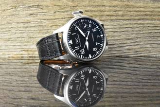Thumbnail von IWC Große Fliegeruhr Big Pilot IW500401 Black Dial Automatik - Zertifikat 2009