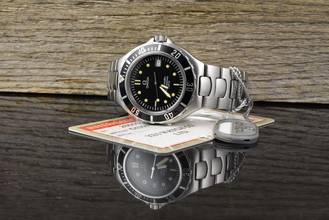 Thumbnail von Omega Seamaster 200M 28505002 Pre James Bond - Quarz - Zertifikat - Vintage 1994