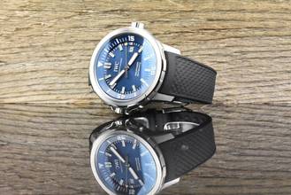 Thumbnail von IWC Aquatimer Automatic Expedition Jacques-Yves Cousteau IW329005 Blue Dial B&P