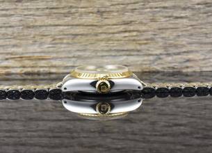 Thumbnail von Tudor Prince Date Princess Date 92413 by Rolex - Tudor Service 2024 - Gold Diamond Dial