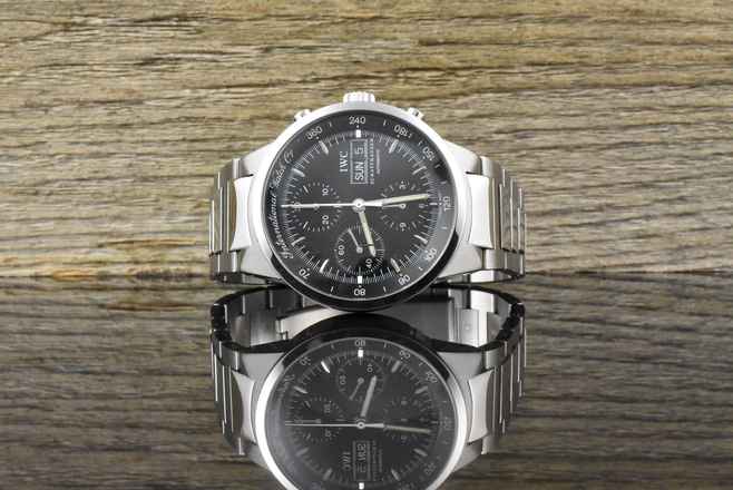  IWC GST Chronograph IW370708 Black Dial - Automatik - unpoliert 