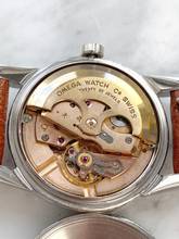 Thumbnail von Omega Seamaster Serviced Seamaster Calendar Automatic Vintage Rare Honeycomb Dial Fat Lugs Big Seahorse Logo 2849