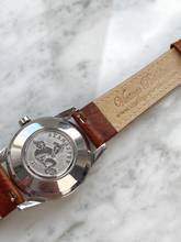 Thumbnail von Omega Seamaster Serviced Seamaster Calendar Automatic Vintage Rare Honeycomb Dial Fat Lugs Big Seahorse Logo 2849