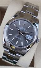Thumbnail von Rolex Datejust 41 41mm 126300 Rhodium/Slate Oyster Bracelet Very Good Full Set 8-2021