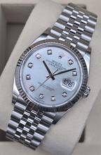 Thumbnail von Rolex Datejust 36 36mm 126234 Mother of Pearl Diamond Dial - Jubilee Like New Condition Full Set 1/2026