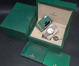 Thumbnail von Rolex Datejust 36 36mm 126234 Mother of Pearl Diamond Dial - Jubilee Like New Condition Full Set 1/2026