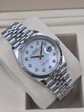 Thumbnail von Rolex Datejust 36 36mm 126234 Mother of Pearl Diamond Dial - Jubilee Like New Condition Full Set 1/2026