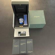 Thumbnail von Audemars Piguet Royal Oak Offshore Chronograph Royal Oak Offshore 44 BLUE LIMITED 400pc. - FULLSET 2019 - Ref. 26400SO. Limited Edition of 400 pcs. - FULLSET