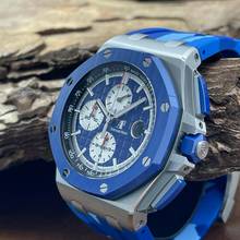 Thumbnail von Audemars Piguet Royal Oak Offshore Chronograph Royal Oak Offshore 44 BLUE LIMITED 400pc. - FULLSET 2019 - Ref. 26400SO. Limited Edition of 400 pcs. - FULLSET