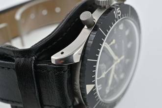 Thumbnail von Heuer Bund Bundeswehr Chronograph 1551SGSZ Sternzeit reguliert Versorgungsnummer NOS Set