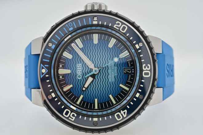  Oris Aquis Pro 4000m 01 400 7777 7155 Blue Dial 