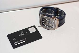 Thumbnail von Hublot Spirit of Big Bang Blue Chronograph 601.NX.7170.LR Titanium