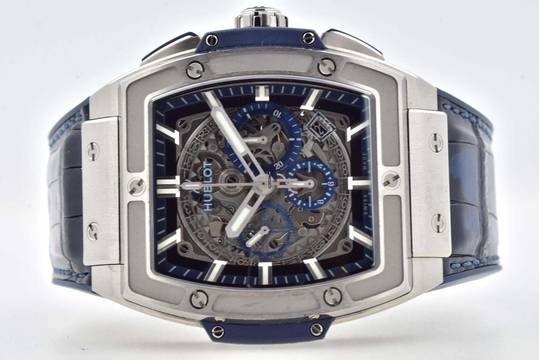 Hublot Spirit of Big Bang Blue Chronograph 601.NX.7170.LR Titanium