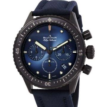 Blancpain Fifty Fathoms Bathyscaphe Chronographe Flyback NEW FULL SET 