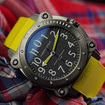 Hamilton Khaki Navy BeLOWZERO Auto Khaki Navy NEW FULL SET