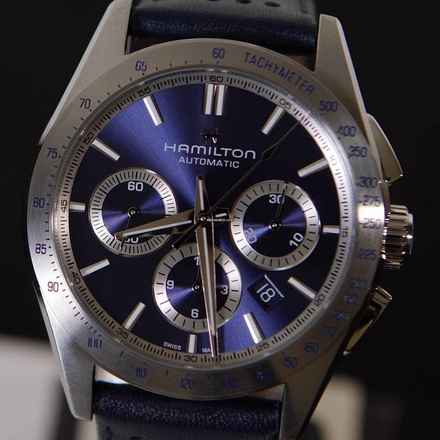  Hamilton Jazzmaster Performer Auto Chrono NEW FULL SET 
