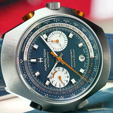 Hamilton American Classic Chrono-matic 50 Limited Edition NEW FULL SET