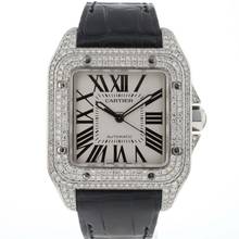 Thumbnail von Cartier Santos 100 XL Diamonds