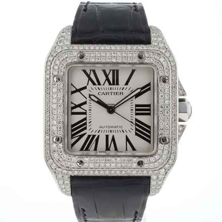  Cartier Santos 100 XL Diamonds 