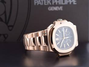 Thumbnail von Patek Philippe Nautilus 5980/1r Roségold Chronograph - Komplettset Neu 2018