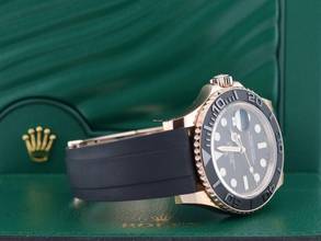 Thumbnail von Rolex Yacht-Master 40 Rose Gold 40mm Ref. 126655 Oysterflex New Stickers 2024