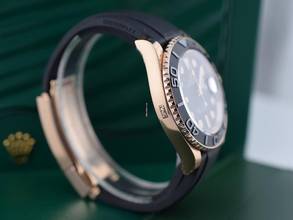 Thumbnail von Rolex Yacht-Master 40 Rose Gold 40mm Ref. 126655 Oysterflex New Stickers 2024