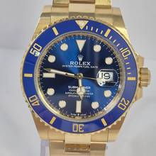Thumbnail von Rolex Submariner Date Gelbgold 41mm Automatik Vollständig
