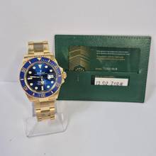 Thumbnail von Rolex Submariner Date Gelbgold 41mm Automatik Vollständig