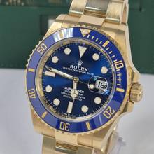 Thumbnail von Rolex Submariner Date Gelbgold 41mm Automatik Vollständig