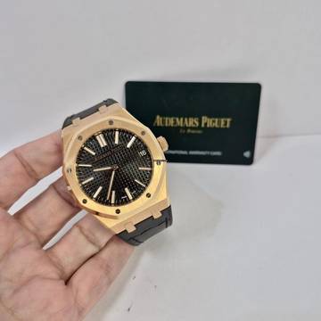  Audemars Piguet Royal Oak Ouro Rosé 41mm Automático Completo 