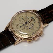 Thumbnail von Universal Tri-Compax Jumbo Vollkalender Mondphase Türler double signed