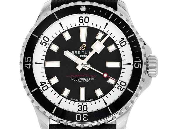  Breitling Superocean Ref.A17375211B1S1 2026 Full Set Ungetragen Superocean Automatic Kautschuk Faltschließe 