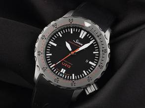 Thumbnail von Sinn U212 Taucheruhr Einsatzmesser U212 (EZM 16) Ref.U212 (EZM 16) 212.040 2021 Full Set wie Neu Vintage U212 (EZM 16) 212.040 Kautschuk Faltschließe