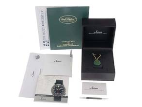 Thumbnail von Sinn U212 Taucheruhr Einsatzmesser U212 (EZM 16) Ref.U212 (EZM 16) 212.040 2021 Full Set wie Neu Vintage U212 (EZM 16) 212.040 Kautschuk Faltschließe