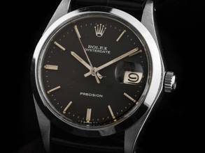 Thumbnail von Rolex Oysterdate Precision Ref.6694 1971 original Box sehr gut Vintage Oysterdate Precision open 6/9