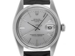 Thumbnail von Rolex Oyster Perpetual Date Ref.1500 1980 original Box sehr guter Zustand Vintage Oyster Perpetual Date open 6/9 Stahl