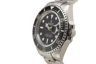 Thumbnail von Rolex Sea-Dweller Single Red Edelstahl Herrenuhr Oyster Ref. 126600 B&P 2018