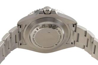 Thumbnail von Rolex Sea-Dweller Single Red Edelstahl Herrenuhr Oyster Ref. 126600 B&P 2018