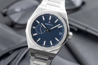 Thumbnail von Zenith Defy Skyline Stahl Automatik Herrenuhr Ref. 03.9300.3620/51.I001 B&P 2022