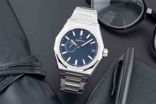  Zenith Defy Skyline Stahl Automatik Herrenuhr Ref. 03.9300.3620/51.I001 B&P 2022 