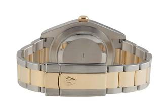 Thumbnail von Rolex Datejust II Black Arabic Dial Stahl / Gold Automatik Herrenuhr Ref 116333 Box