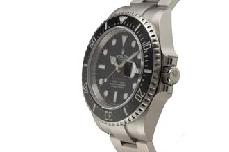 Thumbnail von Rolex Sea-Dweller Single Red Edelstahl Herrenuhr Oyster Ref. 126600 B&P 2018