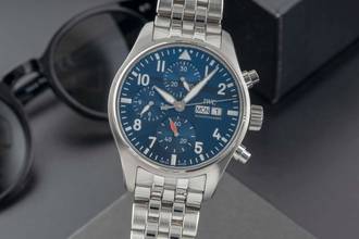 Thumbnail von IWC Pilot Saat Çalar Saat Pilot Kronograf Kronograf Çelik Otomatik Erkek Saat Ref. IW388102
