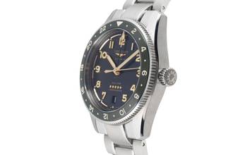 Thumbnail von Longines Spirit Zulu Time Stahl Automatik Herrenuhr Ref. L3.802.4.63.6 B&P 2025