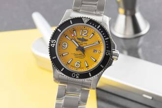 Thumbnail von Breitling Superocean 44 Stahl Automatik Herrenuhr Ref. A17367D81C1A1 B&P 2020